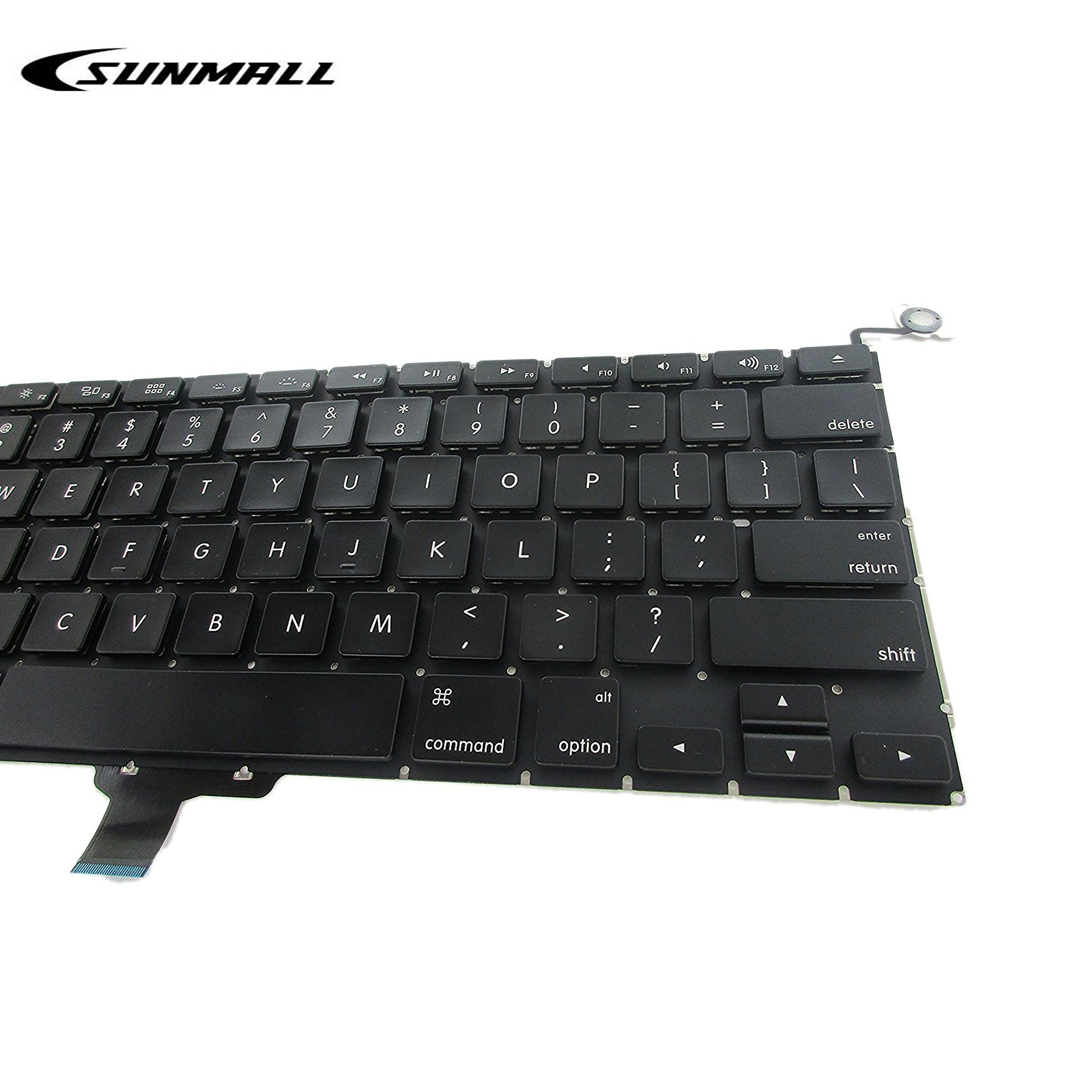 Amazon.com: SUNMALL Backlight A1278 Keyboard Replacement with